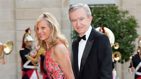 bernard arnault wife and kids.